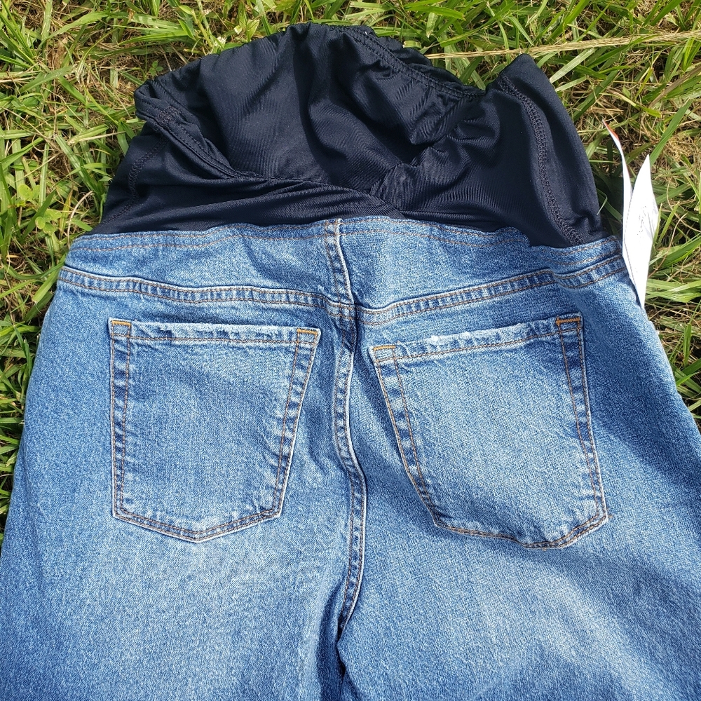 Maternity Straight Leg Jeans - Picture 6 of 8